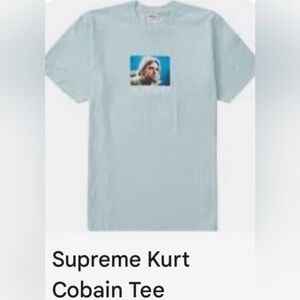 SUPREME KURT COBAIN GRAPHIC TEE or short sleeve t-shirt NEW w/proof of purchase